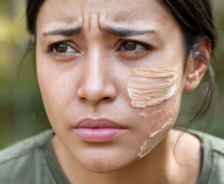 Solutions pour la peau qui pèle sur le visage : causes et traitements