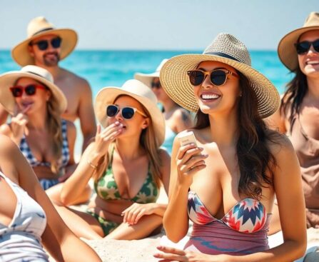 Guide de soins de la peau en été