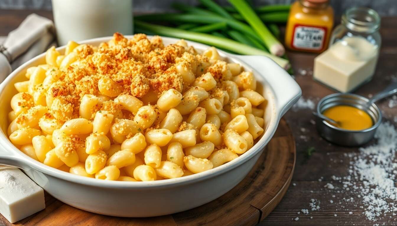 Recette de mac and cheese aux poireaux