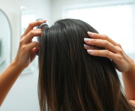 Comment utiliser un sérum capillaire : guide en hindi